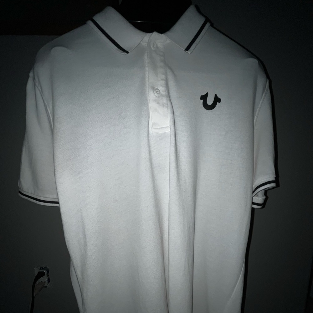 White True Religion Polo